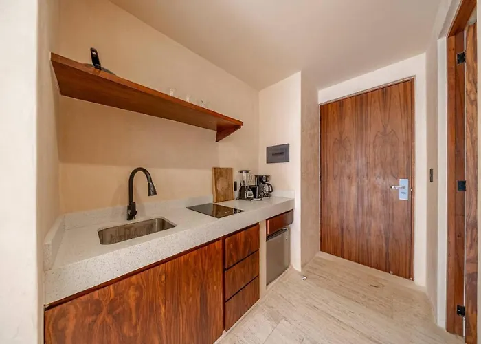 Peaceful Retreat With Hot Tub And King Bed Apartamento Tulum