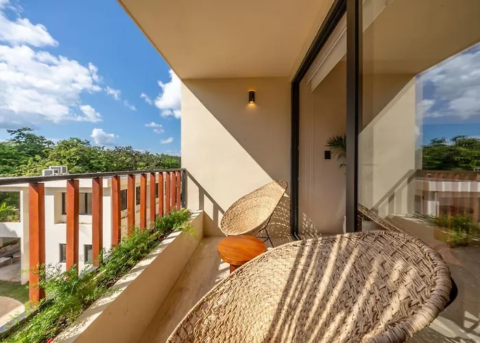 Apartamento Peaceful Retreat With Hot Tub And King Bed Tulum